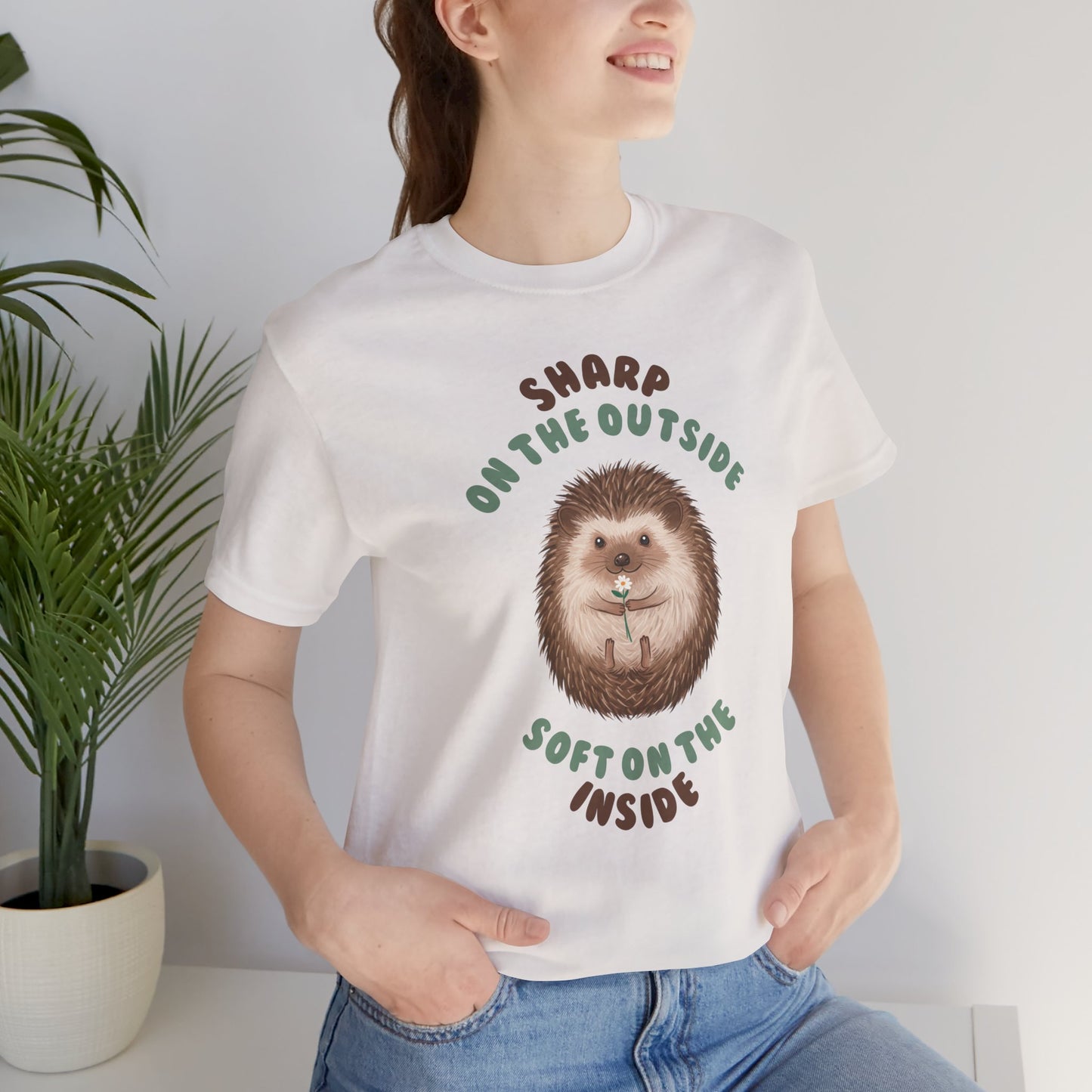 Hedgehog: Sharp on the outside, soft on the inside T-Shirt